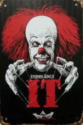 Stephen King's It Metal Sign